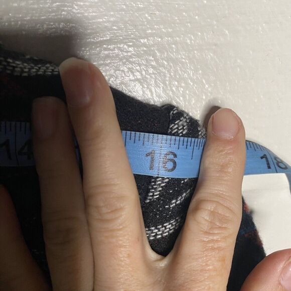 Skies Are Blue Blazer Jacket Aztec Women Medium Southwestern Stitch Fix - Picture 11 of 11